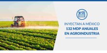Inyectan a México 132 MDP anuales en agroindustria